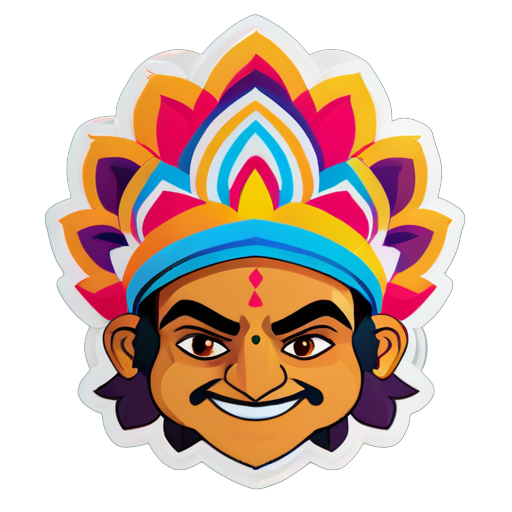 indian meme sticker