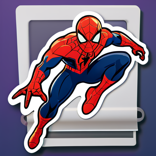 SPIDERMAN sticker