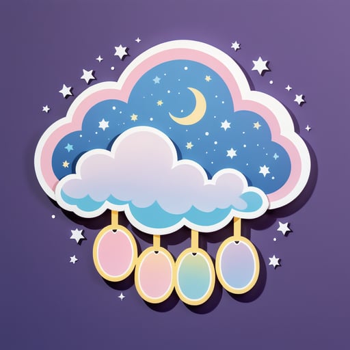 Nube de Dulces Sueños sticker