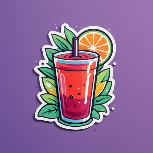 Fresh Juice sticker