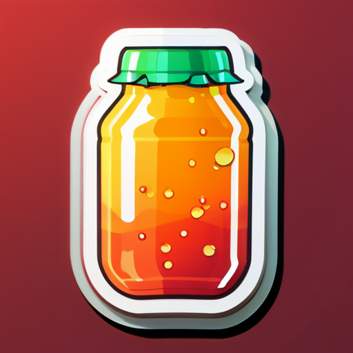 apple juice
 sticker