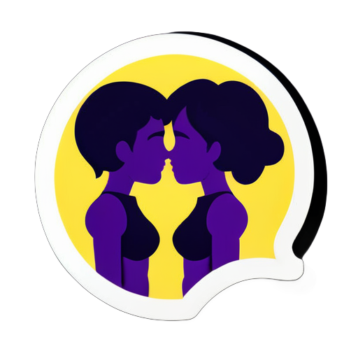 intimidad sexual contenido para adultos sticker