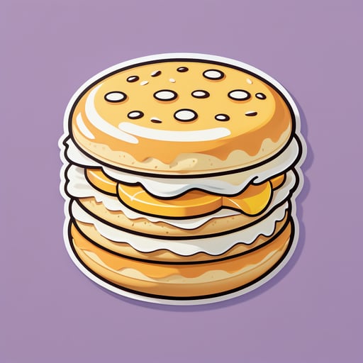 Biscuit frais sticker