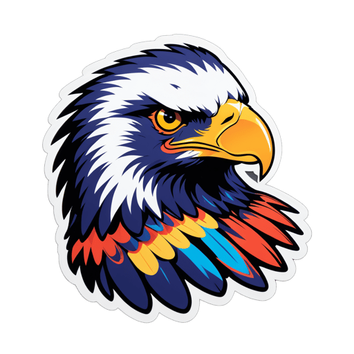 **Bold Eagle Spy** sticker