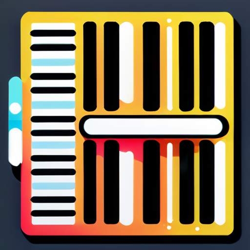 MidiFun Midi accordion sticker