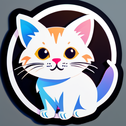 cat sticker