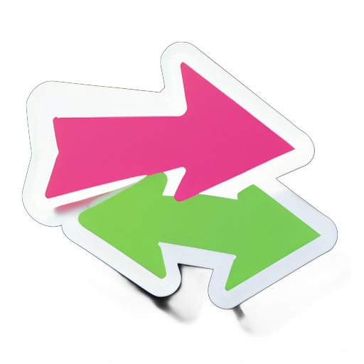 arrow
 sticker