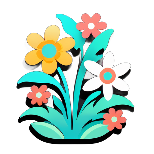 flores
 sticker