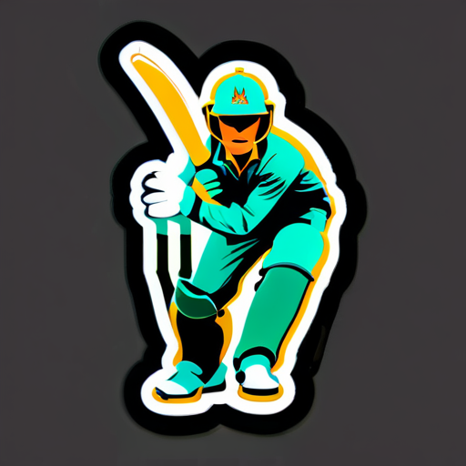 cricket images of Meeesum 
 sticker