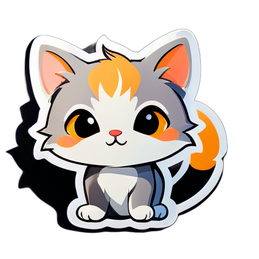 可爱的小猫
 sticker