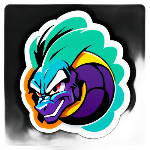 dragon ball z super sticker