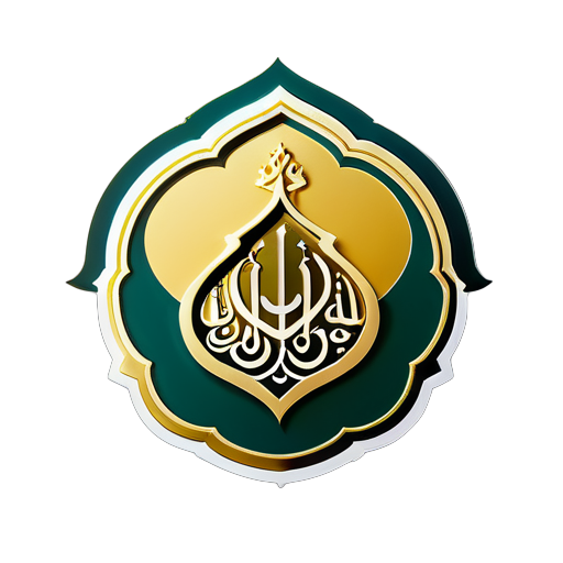 #O Allah, bless Muhammad and the family of Muhammad, Al-Zahra Center and Husseiniya A'# sticker