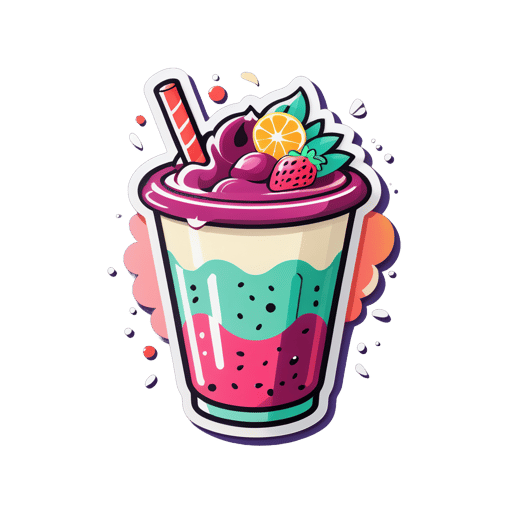 Délicieux Smoothie sticker