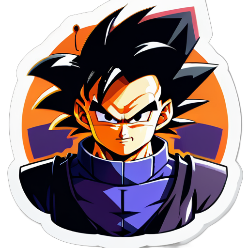 Generar animación de Dragon Ball Z sticker