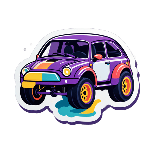 자동차 서스펜션 시스템 sticker