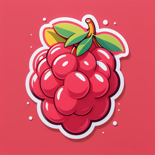 Lychee animé sticker