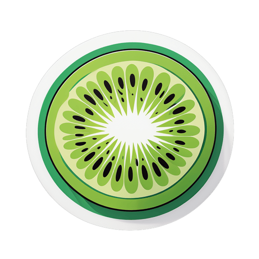 Delicious Kiwi sticker