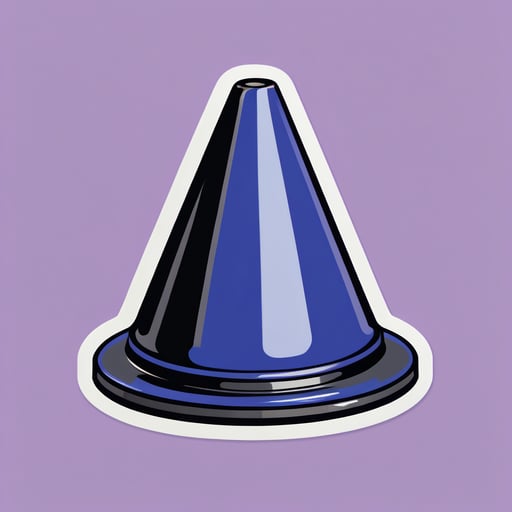 Heavy-Duty Rubber Cone sticker