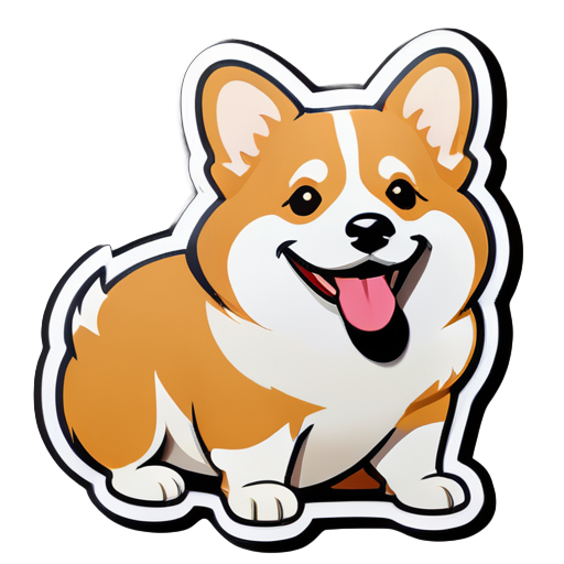 'Corgi' sticker