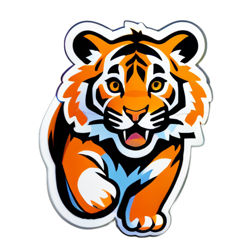 tigre sticker