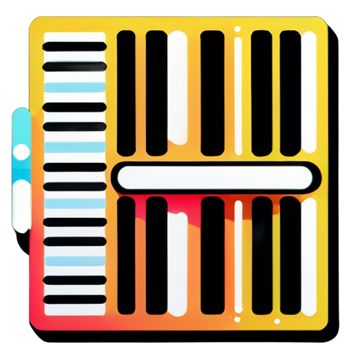 MidiFun Midi accordion sticker