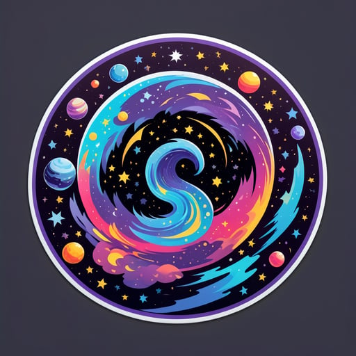 Univers d'Ursinia surnaturel sticker