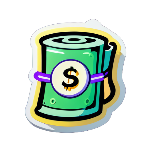 dinero sticker