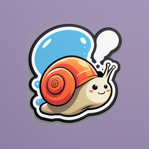 Passionate Snail Meme sticker