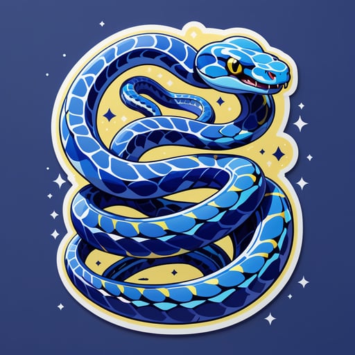 Rắn Lapis Béo sticker