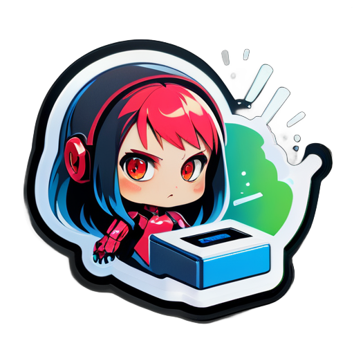 i wanna see naked ai who killing software enginners sticker