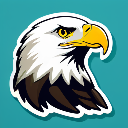 bald eagle sticker