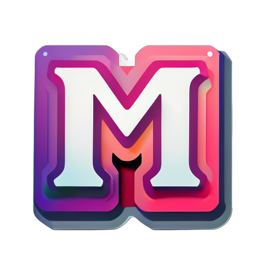 m sticker