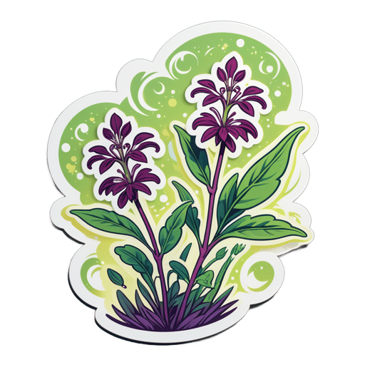 Fantasia de Figwort Fantasiosa sticker